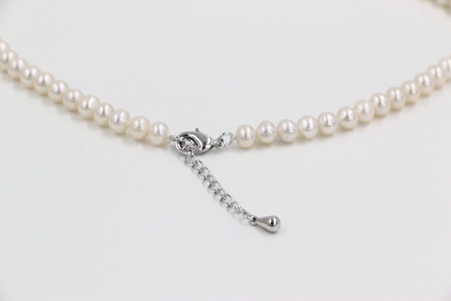 つやたま真珠 本真珠 ベビーパールネックレス 約5.5mm 花珠級真珠