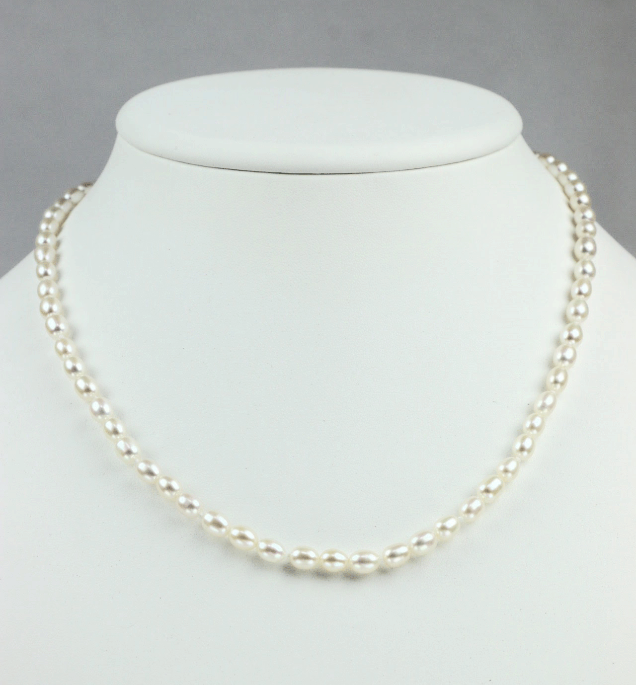 つやたま真珠 本真珠 ベビーライスパール ネックレス 5-5.5mm珠